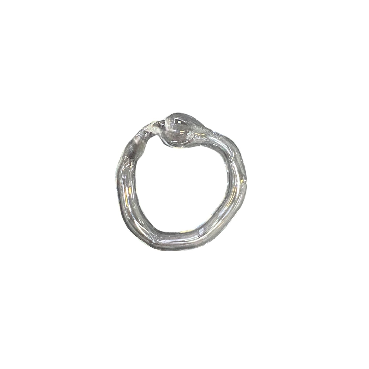 Molten Daydream Glass Dome Bubble Ring - Small Stacker.