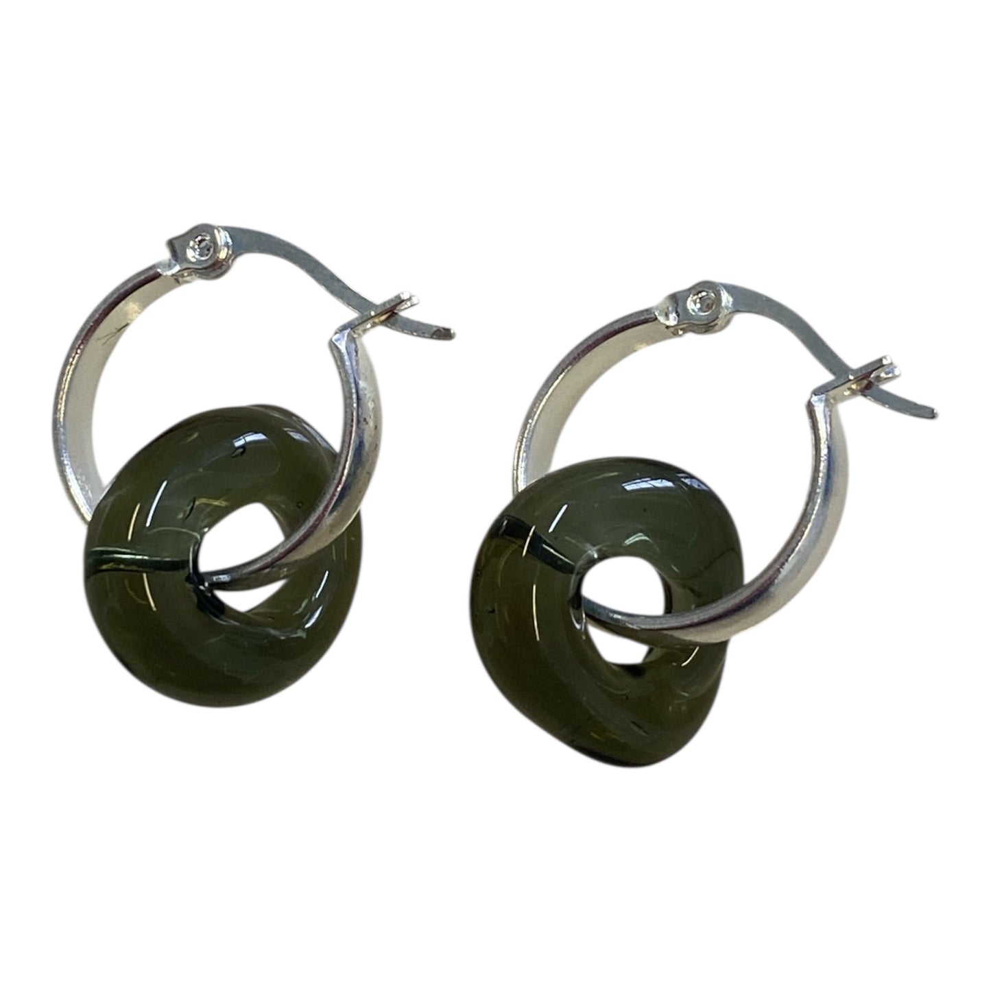 Dark Grey Donut Hoops
