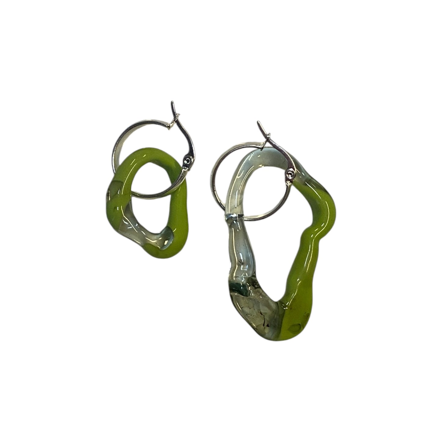 Organic Drips Green/Blue