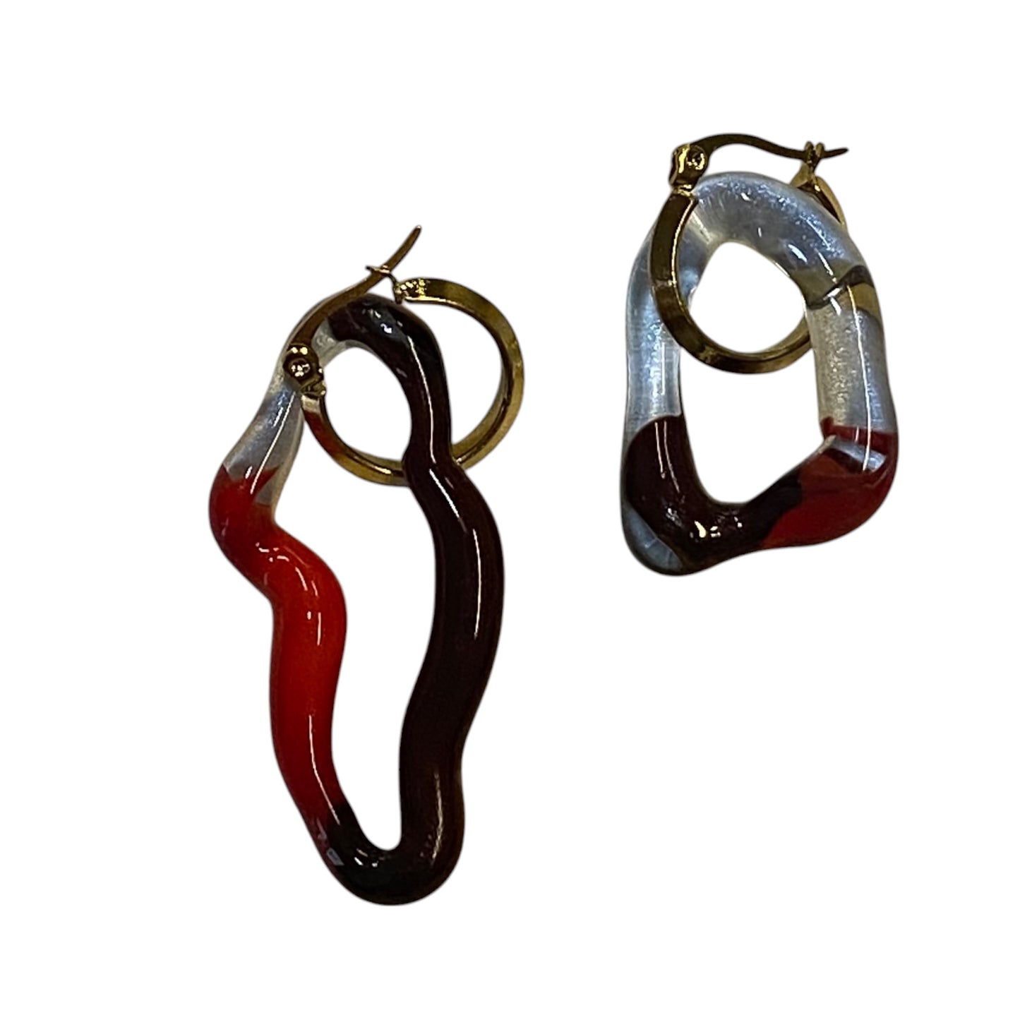 Organic Drips Red/Blue