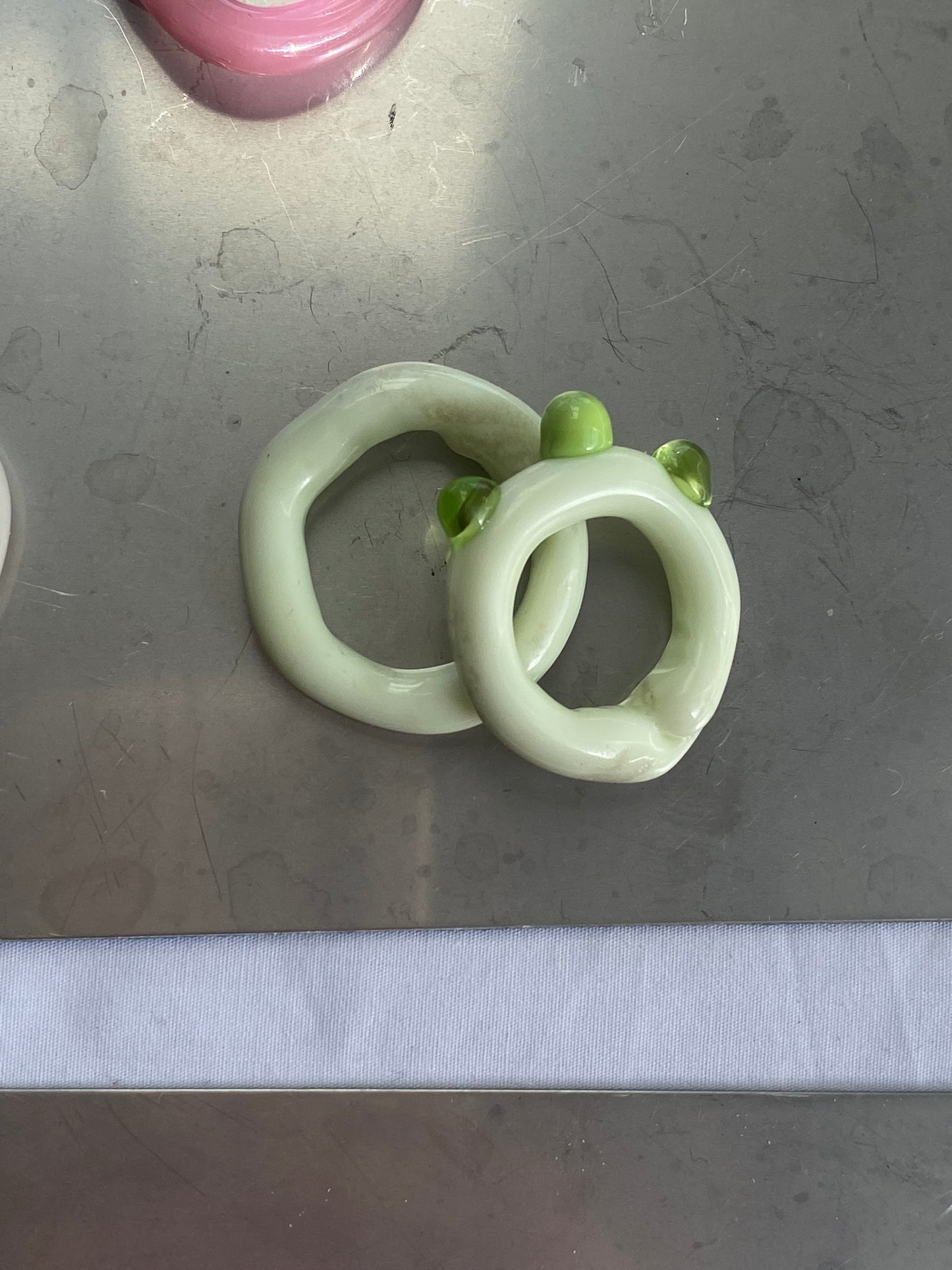 Key Lime Bubble Ring