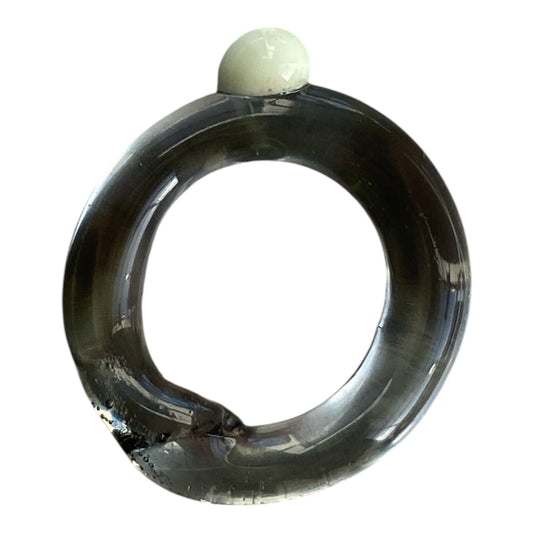 Dark Grey Key Lime Pie Bubble Ring