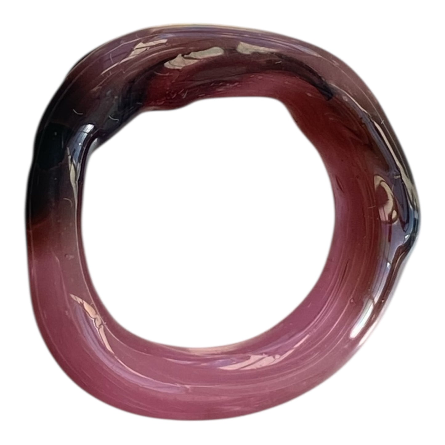 Mauve Plain Ring