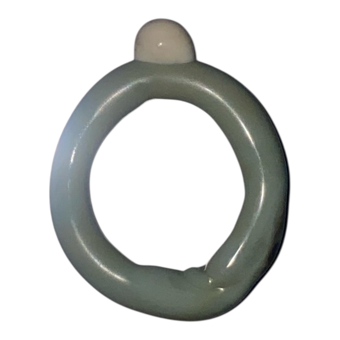 Sage Cream Bubble Ring